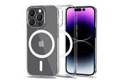 Mobil - Covers & Cases - Tech-Protect  FlexAir Hybrid MagSafe Case for iPhone 14 Pro Max - Clear - 9589046925399