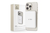 Powerbank - Tech-Protect LifeMag PB10 Power Bank with MagSafe 5000mAh 15W USB-C Port - White + USB-C Cable - 5000 mAh - 9589046926709