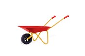 Havespil - Metal Children's Wheelbarrow with Rubber Wheels - KL7655