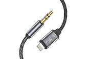 Audio kabel - Tech-Protect UltraBoost Lightning audio cable / mini jack 3.5mm 1m - black - 9490713929087