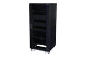 Vægbeslag, AV-Beslag & AV-Møbler - Sanus Component Series CFR2127 rack - for AV System - black - Max 340 kg - recommended for - CFR2127-B1