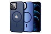 Mobil - Covers & Cases - Tech-Protect MagMat MagSafe Case for iPhone 13 - Navy Matte - 9490713933015