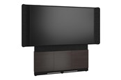 Vægbeslag, AV-Beslag & AV-Møbler - Middle Atlantic Forum stand - for LCD display / video conferencing system - 66" 3 bay dark finish - asian night black charcoal grey - TAA Compliant - Max 68 kg - recommended for 100" - FM-DS-6675FW-FA3B