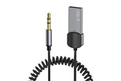 USB kabel - Tech-Protect UltraBoost audio mini jack 3.5mm (male) / Bluetooth adapter - grey - 9490713933824