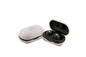 Hovedtelefoner/headset - GUESS 4G Metal Bluetooth headphones with ENC docking station - pink - 3666339220860