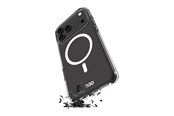 Mobil - Covers & Cases - Puro Impact Clear D3O TPU+PC Case Compatible with MagSafe for iPhone 17 Pro - Transparent - PUIPC17P63IMPCLD3OTR