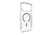 Mobil - Covers & Cases - Puro Lite Mag TPU+PC Case Compatible with MagSafe for iPhone 17 Pro Max - Transparent with Gray Ring - PUIPC17P69LITEMDKGR