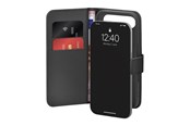Mobil - Covers & Cases - Puro Wallet Stand Case for iPhone 17 Air made of eco-leather with a flap wallet and stand function - black - PUIPC1766BOOKC8BLK