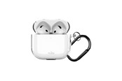 Mobil - Adaptere & Opladere - Puro 0.3 Nude Case for AirPods 4 - Transparent - PUAPC403NUDETR