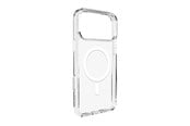 Mobil - Covers & Cases - Puro Lite Mag TPU+PC Case Compatible with MagSafe for iPhone 17 Pro - Transparent with White Ring - PUIPC17P63LITEMAGTR