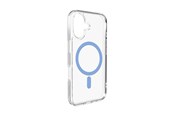 Mobil - Covers & Cases - Puro Lite Mag TPU+PC Case Compatible with MagSafe for iPhone 17 - Transparent with Blue Ring - PUIPC1763LITEMBLUE