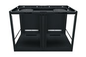 Rack skabe - Middle Atlantic C5 Credenza Frame Series C5-FF22-2 - rack - 22" deep - 28U - C5-FF22-2