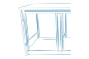 Vægbeslag, AV-Beslag & AV-Møbler - Middle Atlantic C5 Series Wood Kit mounting component - millwork drawings and hardware - Max - recommended for - C5-MK31-3