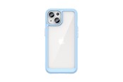 Mobil - Covers & Cases - Hurtel iPhone 15 Plus Outer Space Reinforced Case with Flexible Frame - Blue - 9145576279625