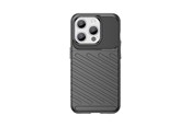 Mobil - Covers & Cases - Hurtel Armored iPhone 15 Pro Thunder Case - Black - 9145576279533
