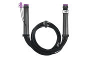 Strømkabel (intern) - ASUS ROG Equalizer PCIe 5.1 Cable Black - 90YE00BN-B0QA00