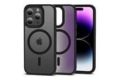 Mobil - Covers & Cases - Tech-Protect MagMat MagSafe Case for iPhone 15 Pro Max - Matte Black - 9490713936535