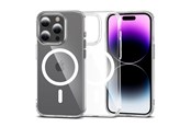 Mobil - Covers & Cases - Tech-Protect FlexAir Hybrid MagSafe Case for iPhone 15 Pro - Clear - 9490713936610