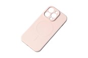 Mobil - Covers & Cases - Hurtel MagSafe Compatible Silicone Case for iPhone 15 Pro Max Silicone Case - Pink - 9145576279960