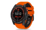 Smartwatch - Tilbehør - Tech-Protect IconBand Pro Strap for Garmin Fenix 3 / 5X / 3HR / 5X Plus / 6X / 6X Pro / 7X - Orange & Black - 9319456605136