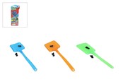 Legetøj - Trend Toys Sticky Fly Swatter W/2 flies 3asst. 24cm. - 201073