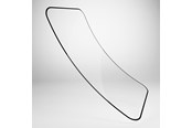 Mobil - Beskyttelsesglas - Puro Flexible Glass D3O hybrid glass with black frame for iPhone 16 Pro Max - PUSDGFIPHONE16P67D3O