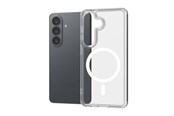 Mobil - Covers & Cases - CRONG Hybrid Clear Magnetic - MagSafe Case for Samsung Galaxy S26 - Clear - CRGHCMSGS26CLR