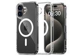 Mobil - Covers & Cases - Tech-Protect Flexair Hybrid MagSafe Case for iPhone 16 Plus - Clear - 5906302311477