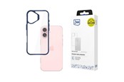 Mobil - Covers & Cases - 3mk Satin Armor Case+ Blue for Apple iPhone 16 - transparent - 5903108592659