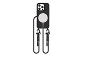 Mobil - Covers & Cases - Tech-Protect MagNecklace MagSafe Case with Lanyard for iPhone 16 Pro - Black - 5906302311934