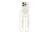 Mobil - Covers & Cases - Tech-Protect  MagNecklace MagSafe Case for iPhone 16 Pro Max - Beige - 5906302311972