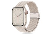 Smartwatch - Tilbehør - Tech-Protect Nylonmag Strap for Apple Watch 4 / 5 / 6 / 7 / 8 / 9 / SE / Ultra 1 / 2 (42 / 44 / 45 / 49 mm) - Beige - 5906302312801