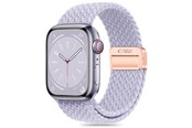 Smartwatch - Tilbehør - Tech-Protect Nylonmag Strap for Apple Watch 4 / 5 / 6 / 7 / 8 / 9 / SE (38 / 40 / 41 mm) - Purple - 5906302312863