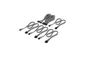 Strømkabel (intern) - Corsair Elite Premium Individually Sleeved Type-5 PSU Cables Starter Kit (Type 5) - Sort / Hvid - CP-8920444