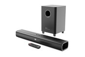 Hjemmebio - Majority Naga 60 Plus Bluetooth Soundbar + Wireless Sub - Black - 1000003066