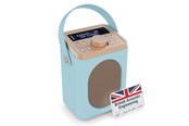 DAB, netværks- og clockradio - Majority Little Shelford Portable Bluetooth DAB Radio - Duck Egg - DAB+/FM - Mono - Blå - LSH-DAB-DUK