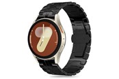 Smartwatch - Tilbehør - Tech-Protect Stainless Line Strap for Samsung Galaxy Watch 4 / 5 / 5 PRO / 6 / 7 / FE - Black - 5906302313563