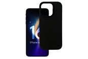 Mobil - Covers & Cases - 3mk Silicone Case for iPhone 16 Pro Max - Black - 5903108586641