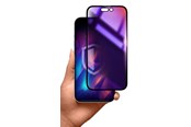 Mobil - Beskyttelsesglas - 3mk Rainbow Privacy Tempered Glass for Apple iPhone 15 Pro Max - 5903108586337