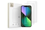 Mobil - Beskyttelsesglas - Tech-Protect  Glass Fit+ 2-pack Tempered Glass for iPhone 13 mini - Clear - 5906302318575