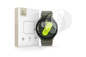Mobil - Beskyttelsesglas - Tech-Protect Glass Fit+ 2-pack Tempered Glass for Samsung Galaxy Watch 40 / 41 / 42 / 43 / 44 mm - Clear - 5906302318643