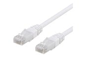 Netværkskabel - EPZI patch cable - 50 cm - white - Hvid - 0.5m - TP-60V-CCA