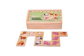 Trælegetøj - Bigjigs Wooden Domino Farm Animals - BJ736