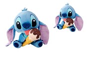 Plys - Simba Toys plush Disney Stitch w. Ice Cream 25cm - 6315870516