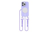 Mobil - Covers & Cases - Tech-Protect MagNecklace MagSafe Case with Lanyard for iPhone 16 Pro Max - Purple - 5906302375943