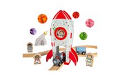 Trælegetøj - Bigjigs Wooden Rails - Rocket - BJT615