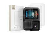 Mobil - Beskyttelsesglas - Tech-Protect Glass Fit+ 2-pack Tempered Glass for GoPro Hero 13 - Clear - 5906302318933