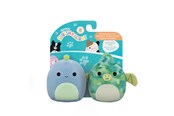 Hunde - Squishmallows Pets Squishmallows 9cm Two-Pack Squeaky Plush Dog Toy D - JPT0303