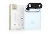 Mobil - Beskyttelsesglas - Tech-Protect  Camfull Fit+ Camera Cover for iPhone 17 Air - Black - 5906302319213