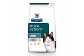 Katte - Hill's PRESCRIPTION DIET Multi-Benefit Feline w/d Dry cat food Chicken 3 kg - 052742042251